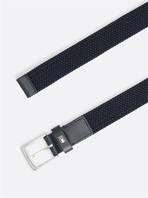 Cintura blu intrecciata TOMMY HILFIGER | AU01956DW6